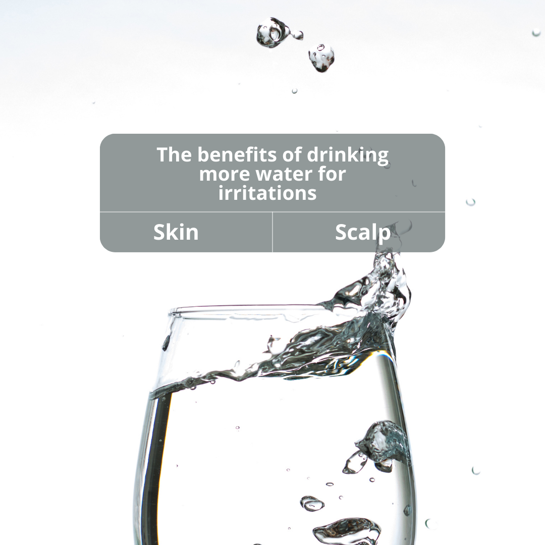 The Healing Power of Water: How Hydration Benefits Skin and Scalp Irritations