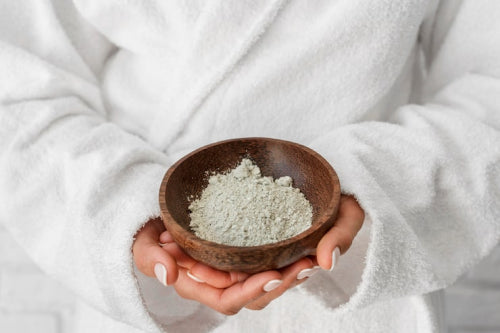 Dry Skin Relief with Gentle Plant Powders