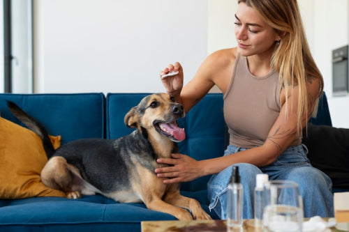 Naprim Soothing Pet Powder for Dogs, Cats, Hot Spots, and Itchy Skin