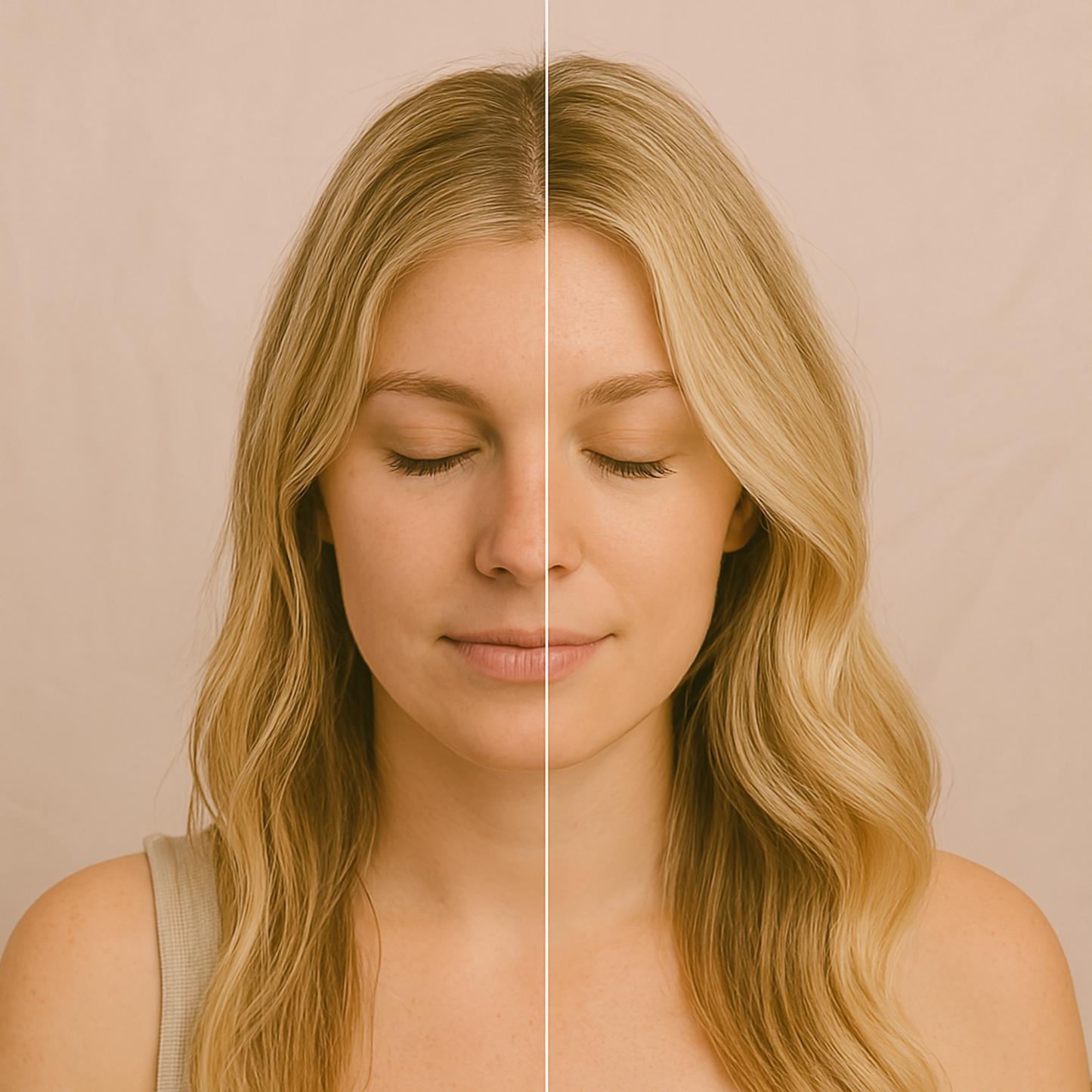 Refreshing Dry Shampoo for Blonde Hair with SPF 17 - Talc-Free Non-Aerosol Pump