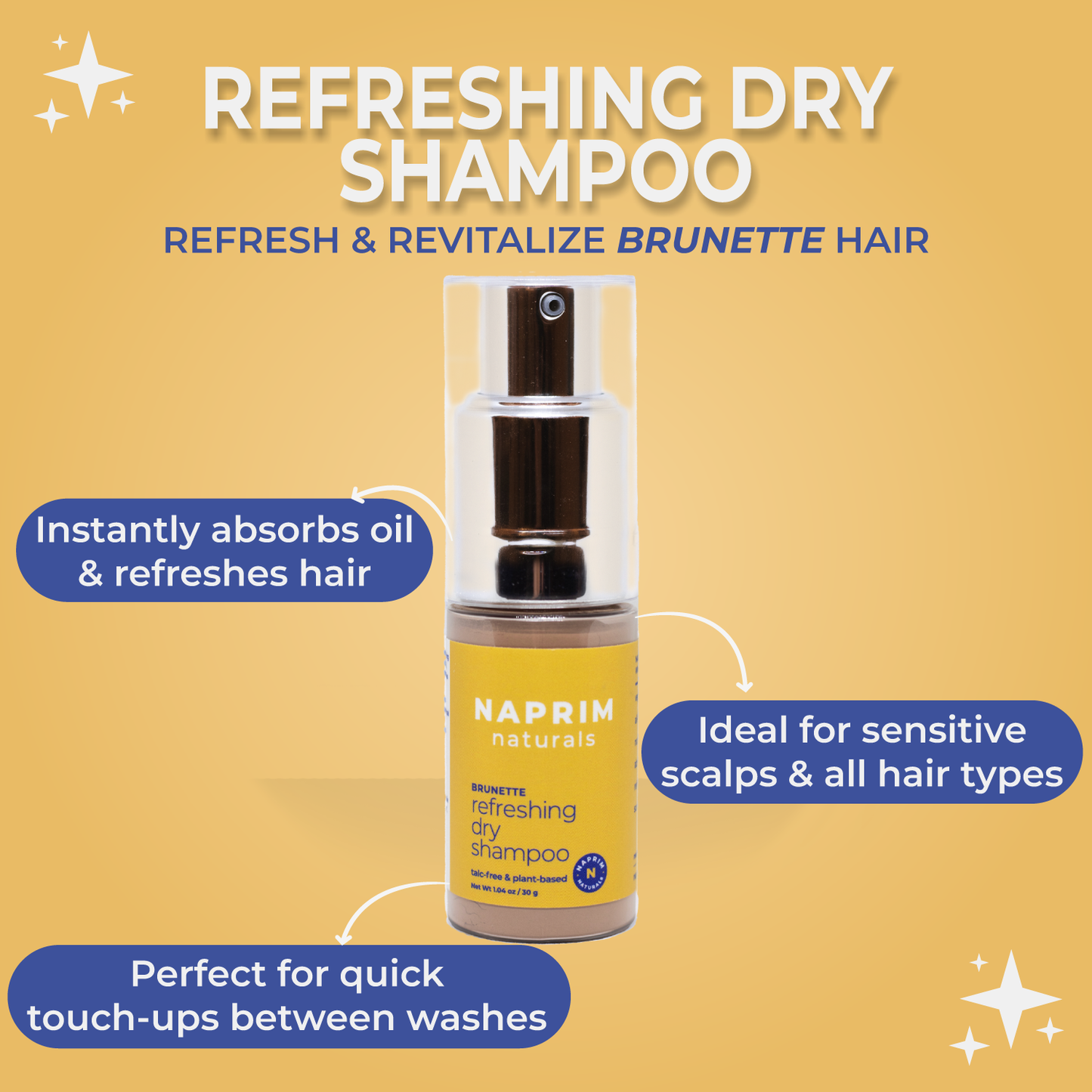 Refreshing Dry Shampoo (Brunette)