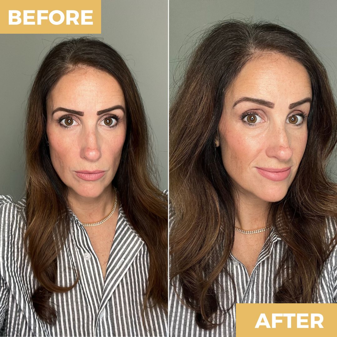 Refreshing Dry Shampoo for Dark Hair with SPF Protection - Talc-Free Non-Aerosol Pump